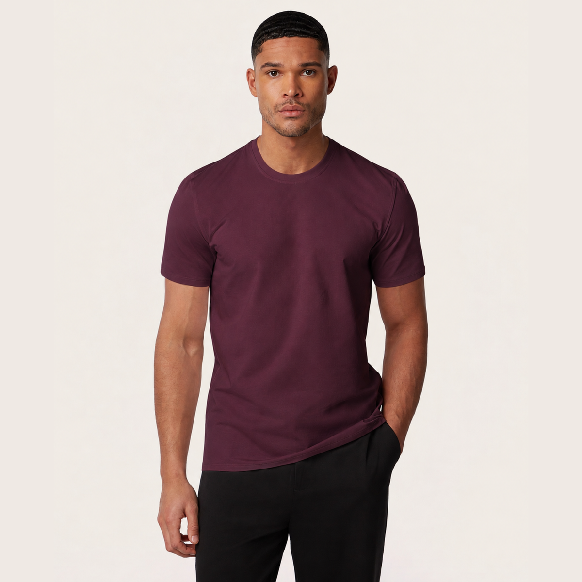 Forever T-shirt Dark Burgundy