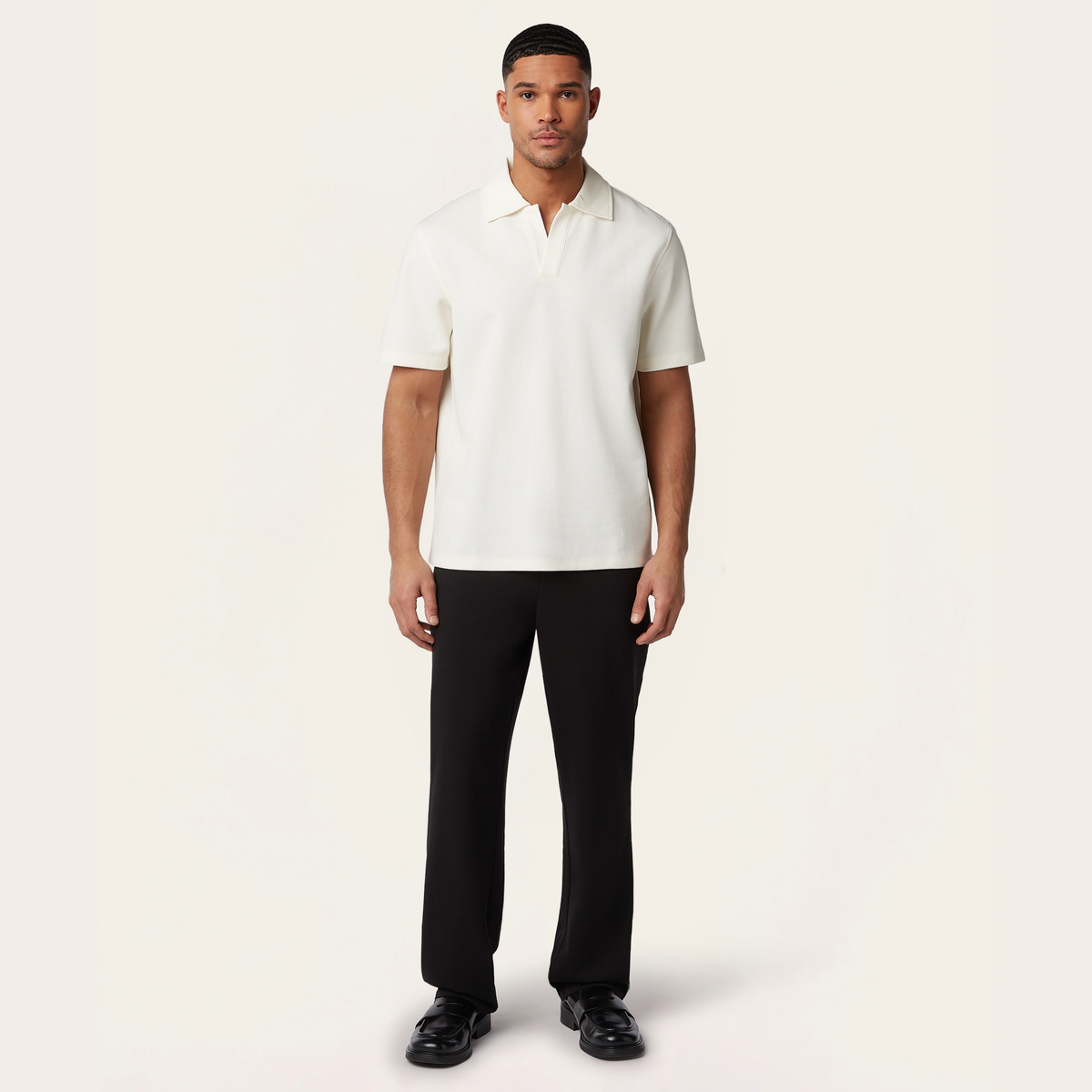 Relaxed Polo Off White