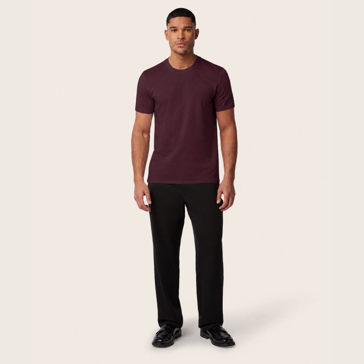 Forever T-shirt Dark Burgundy