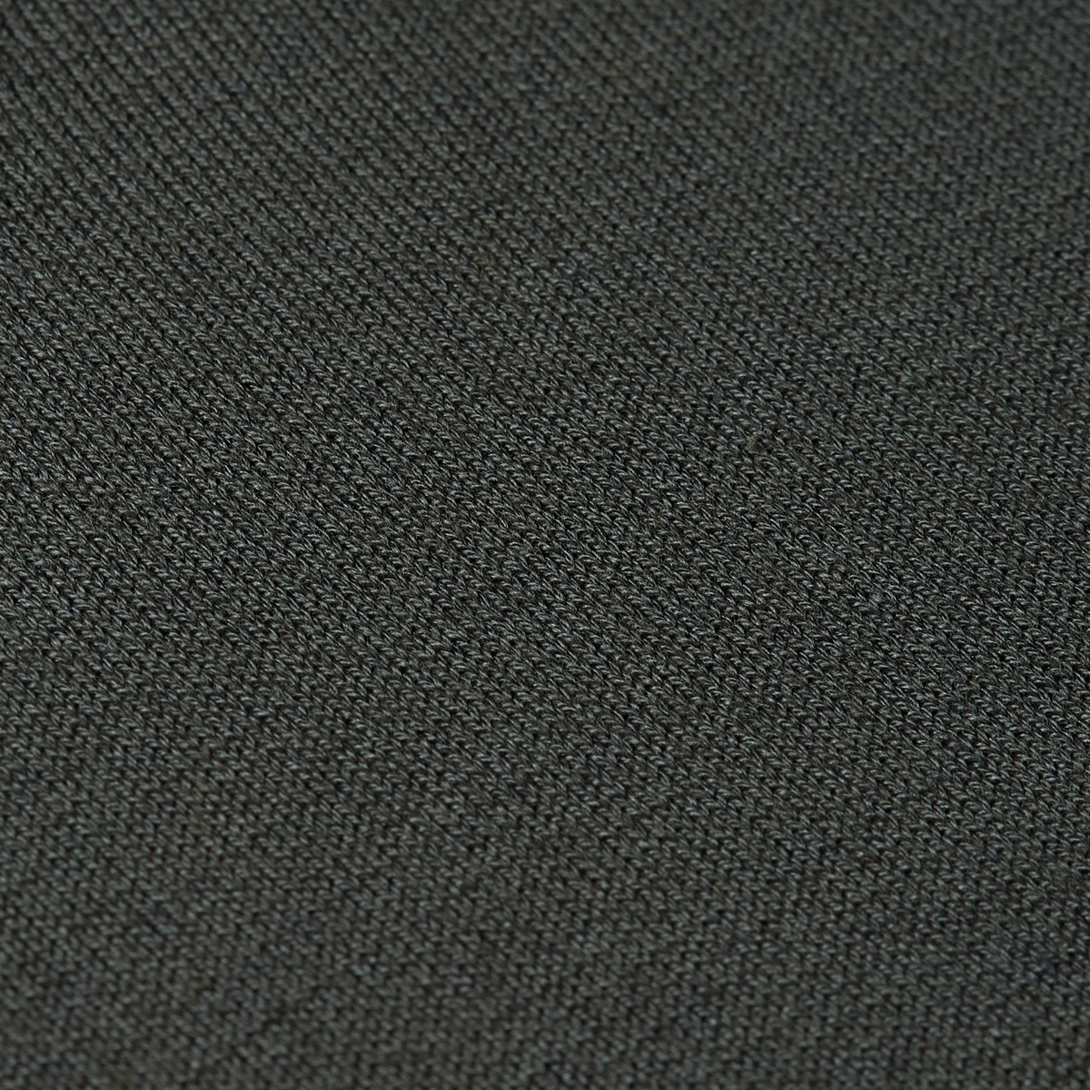 Knitted Long-sleeve Polo Dark Grey