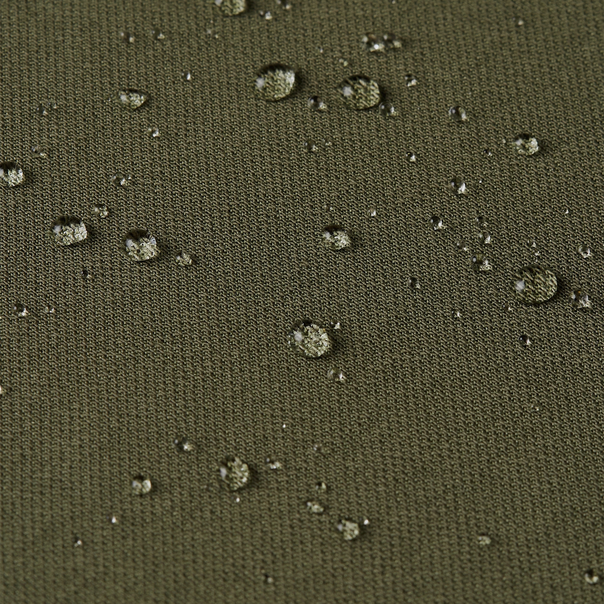Knitted non-iron shirt Dark Olive