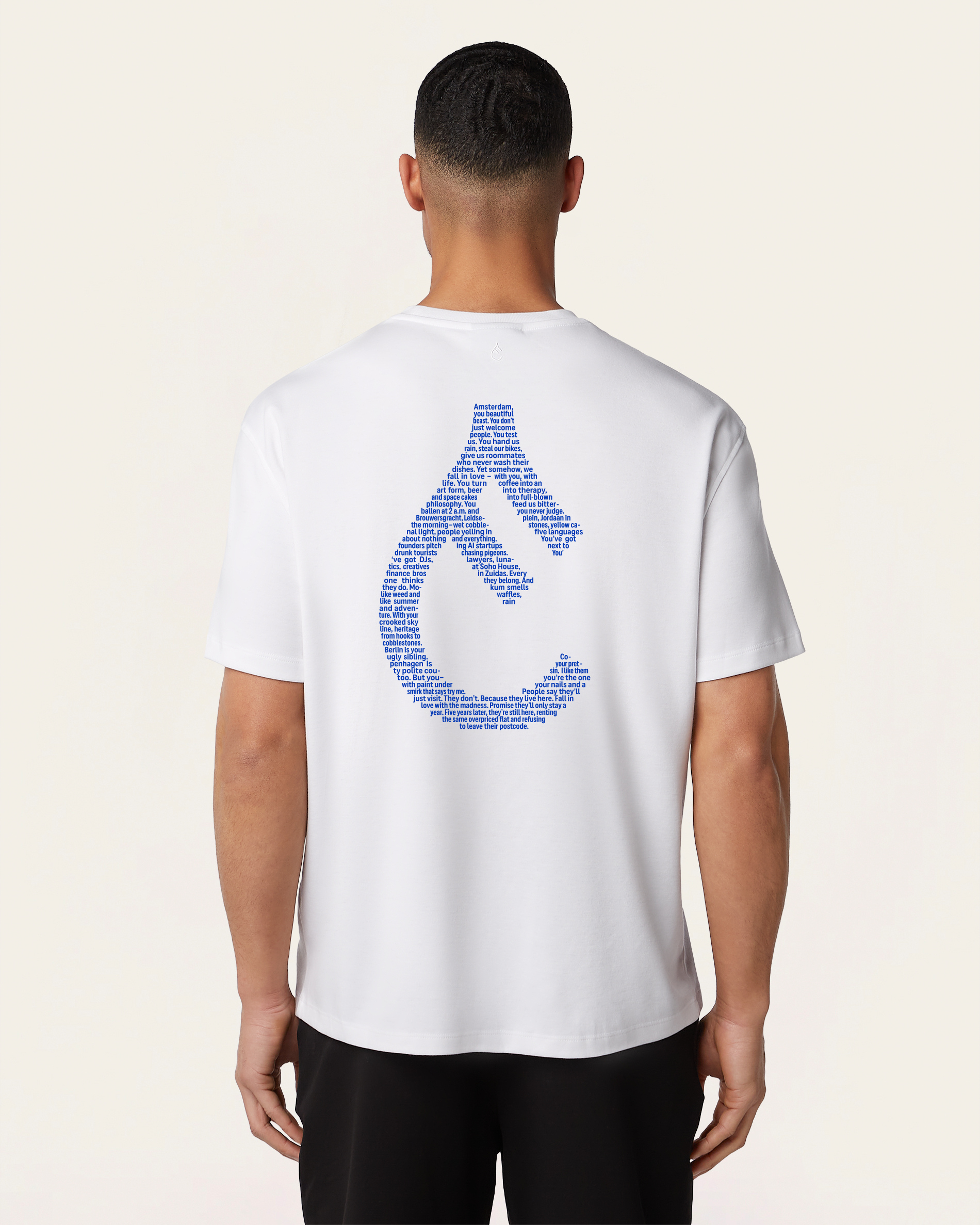 Heavy weight relaxed fit t-shirt White | Amsterdam