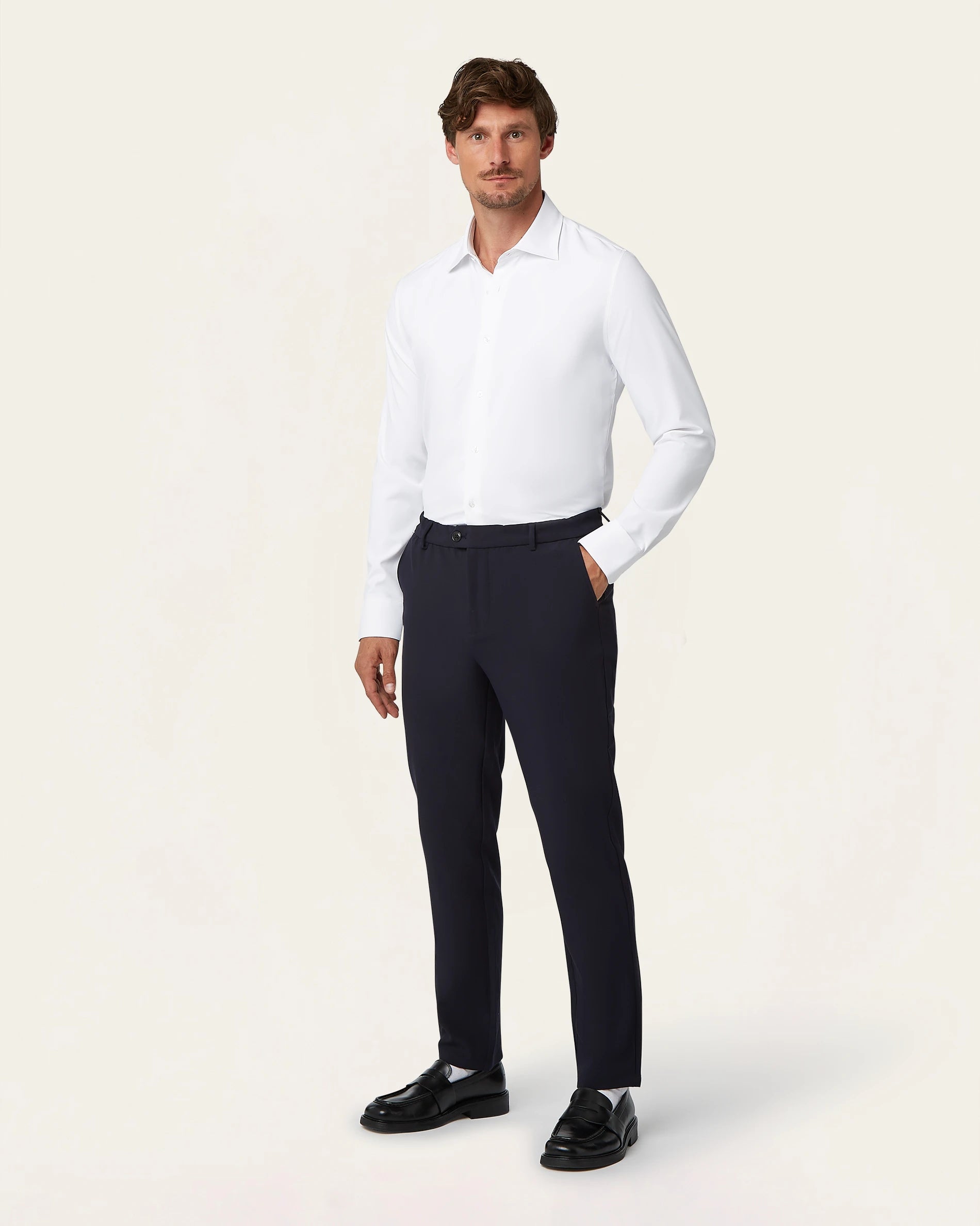 Classic Non-iron Shirt White