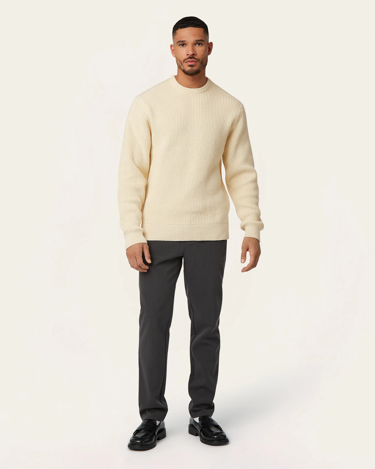 Heavy Seawool Crewneck Off white