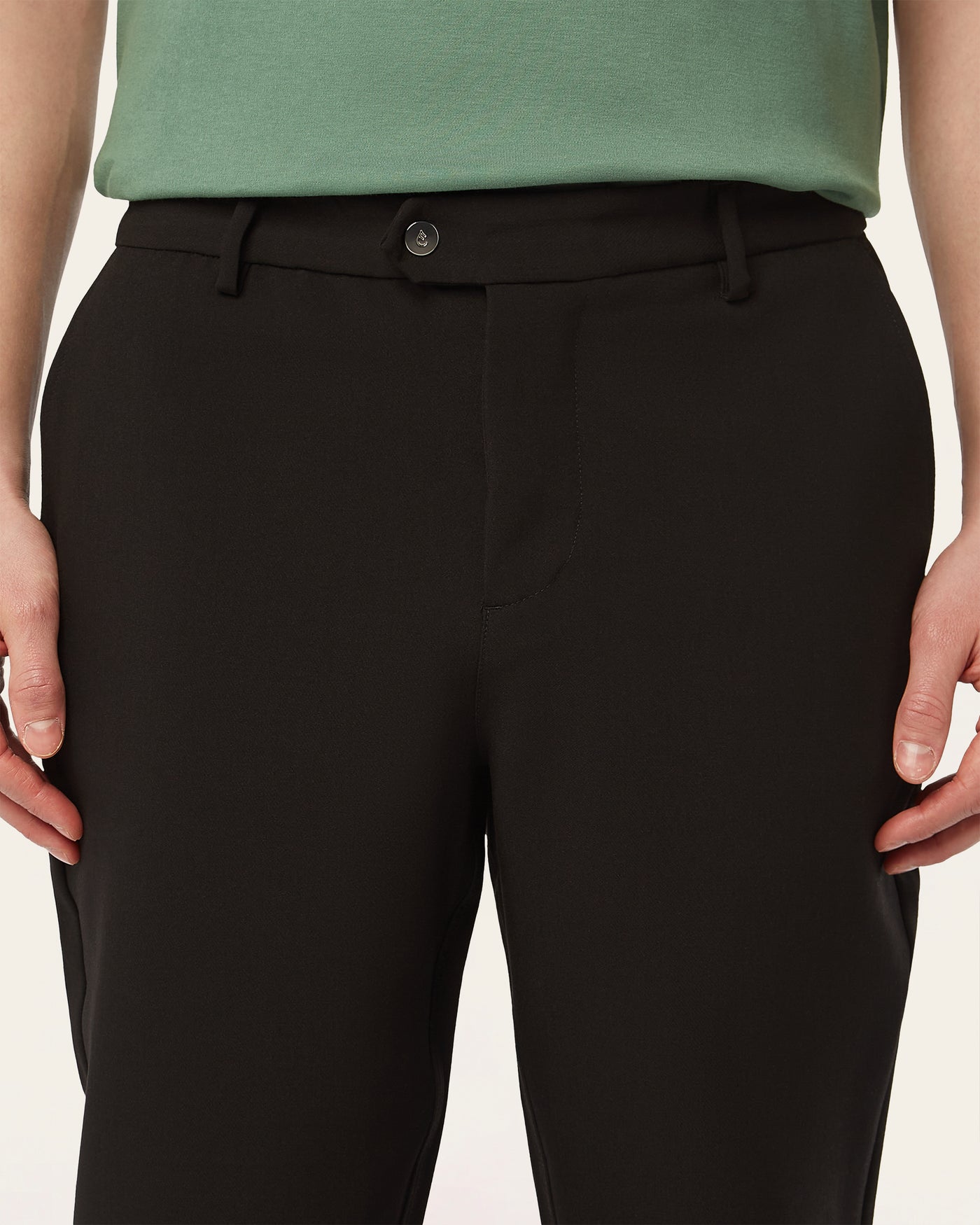 Straight pants Black