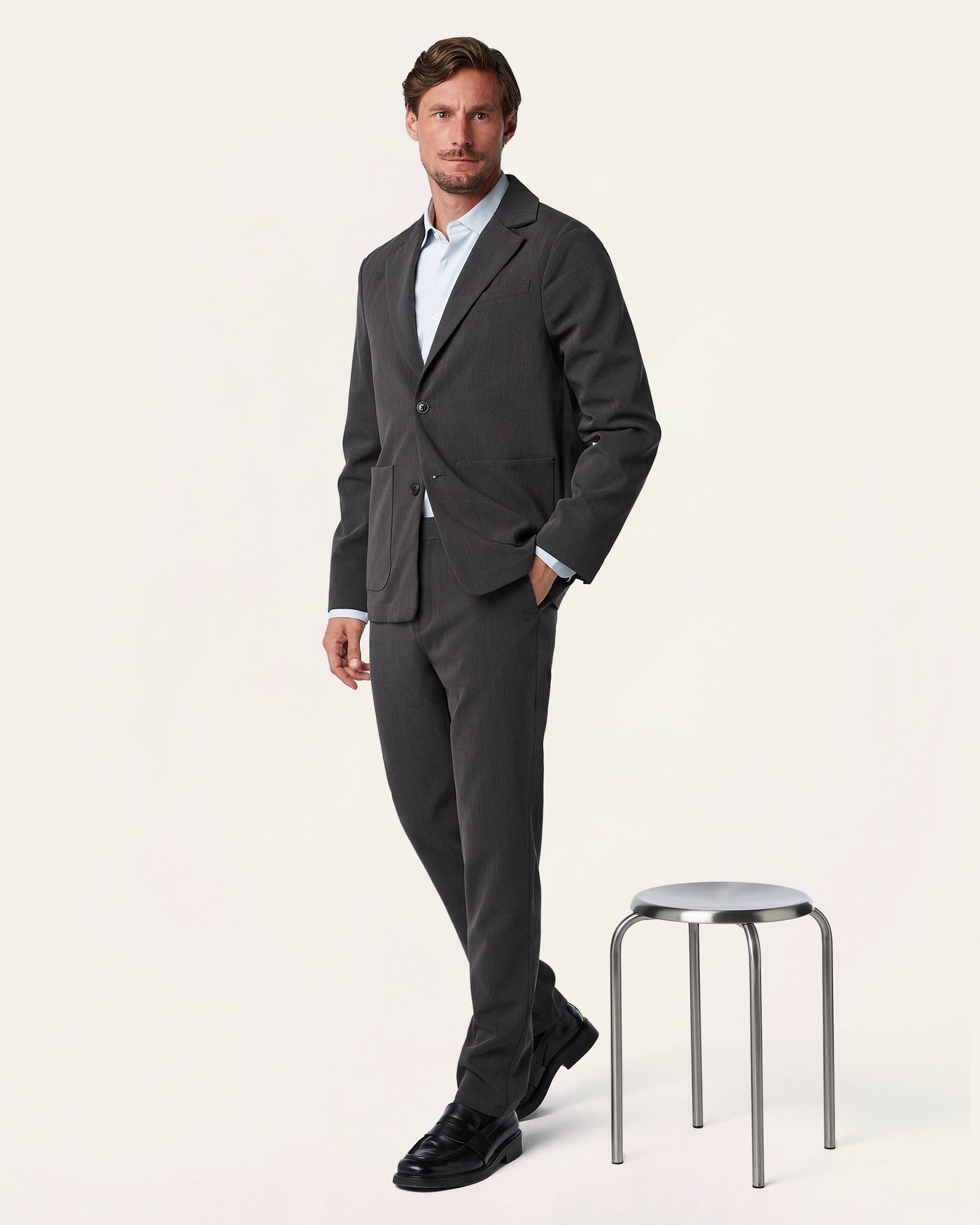Travel Suit Dark Grey