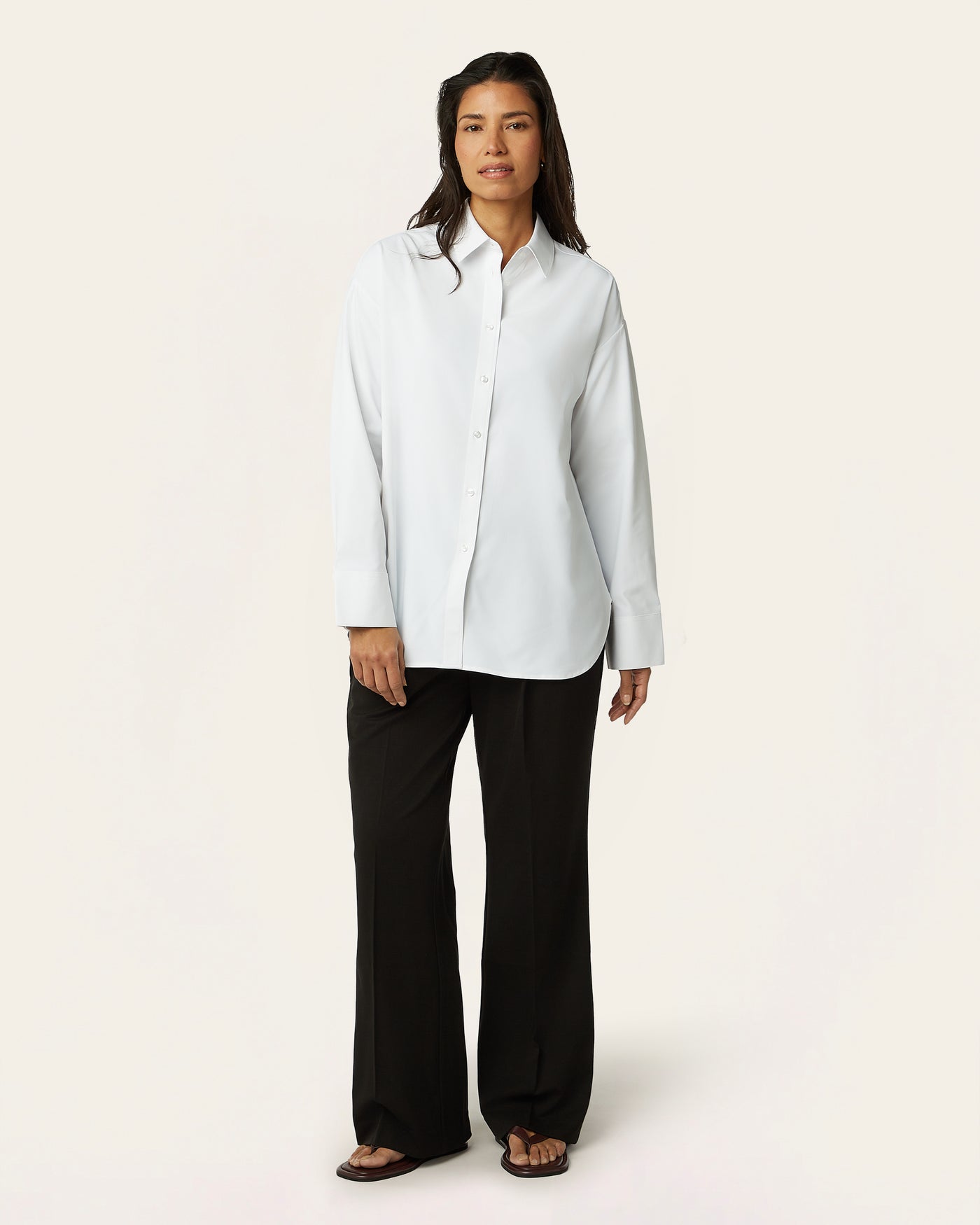 Relaxed Blouse - White