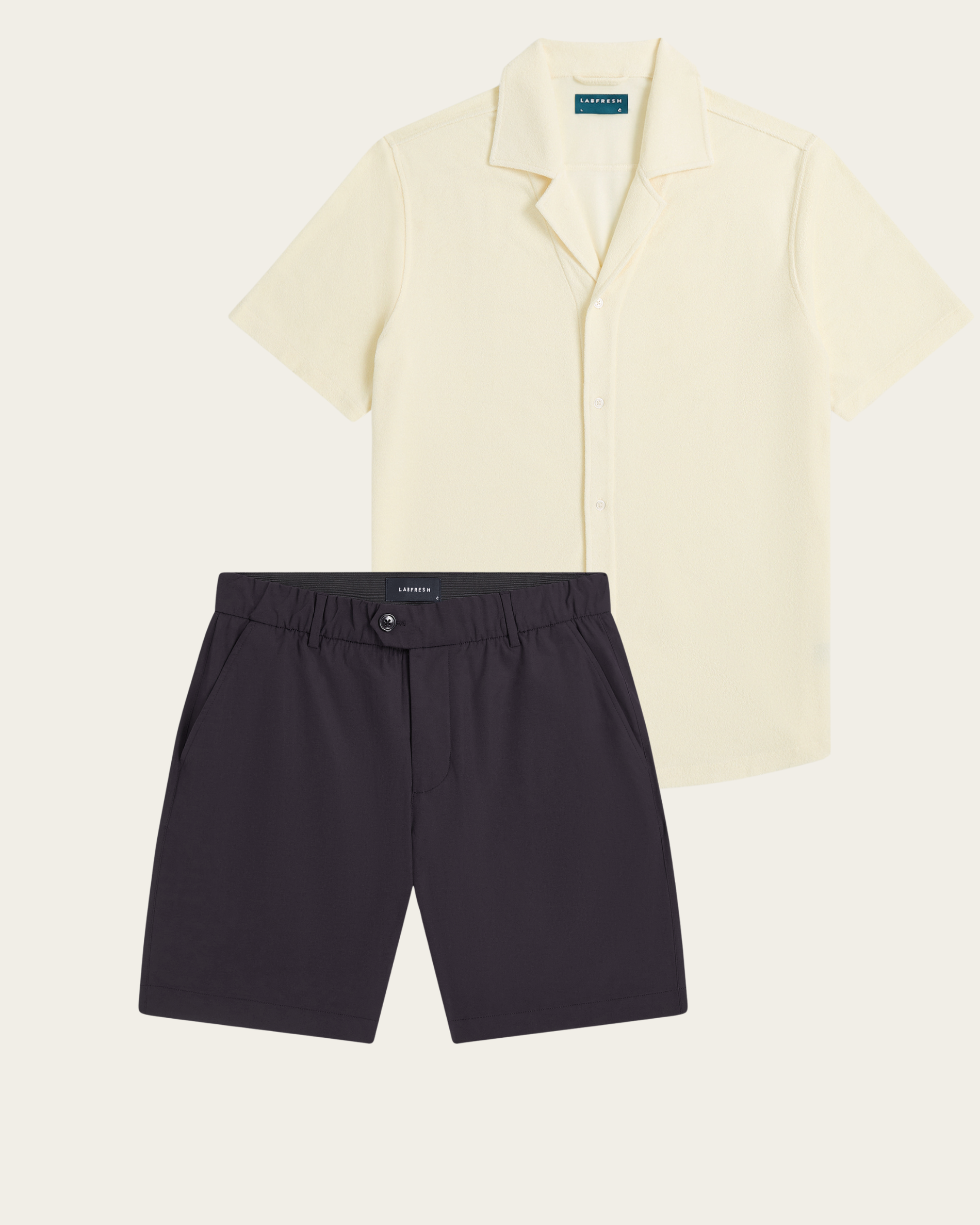 Light-weight Shorts & Terry shirt bundle