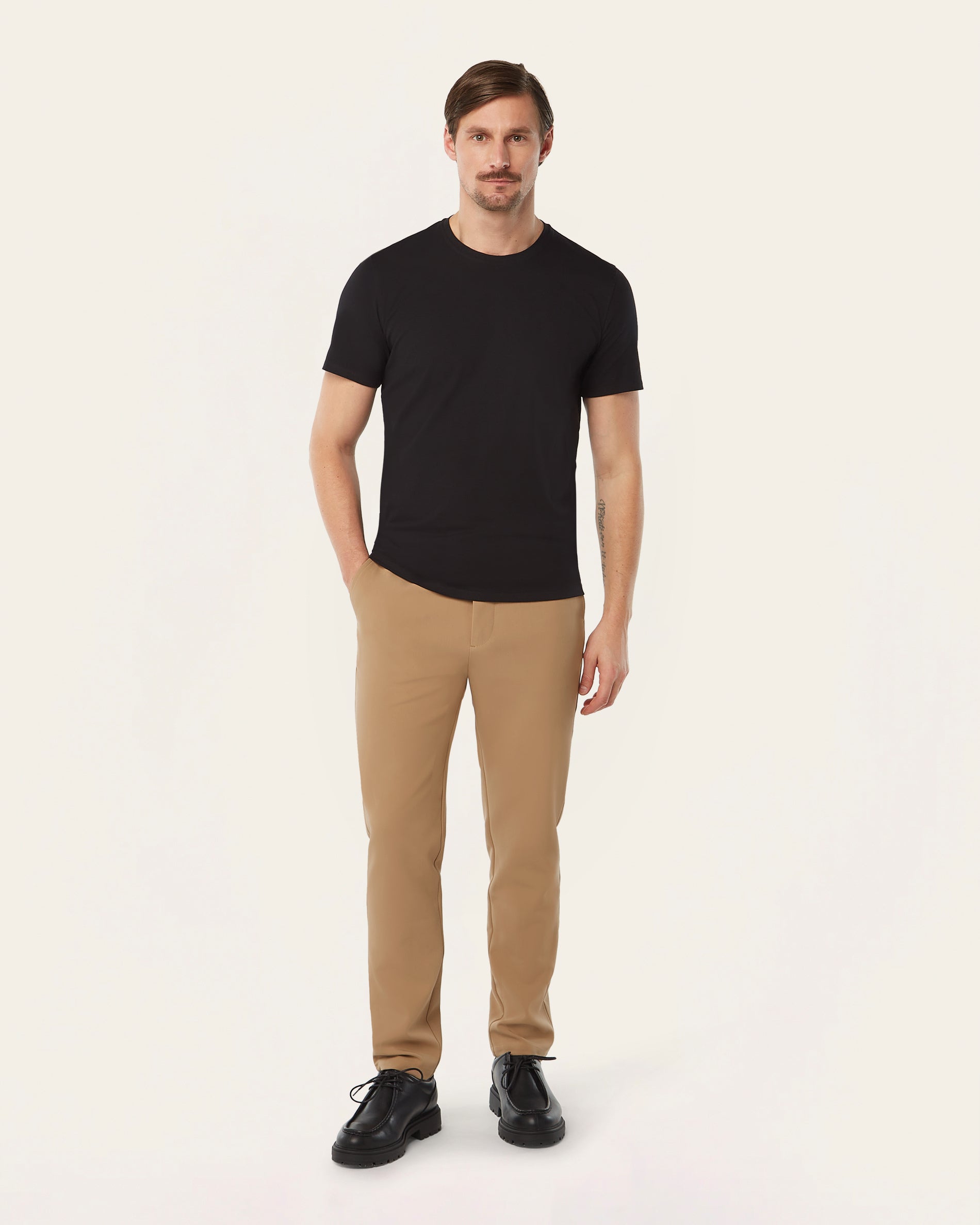 T-shirt 3-pack bundle | White & Black & Light grey