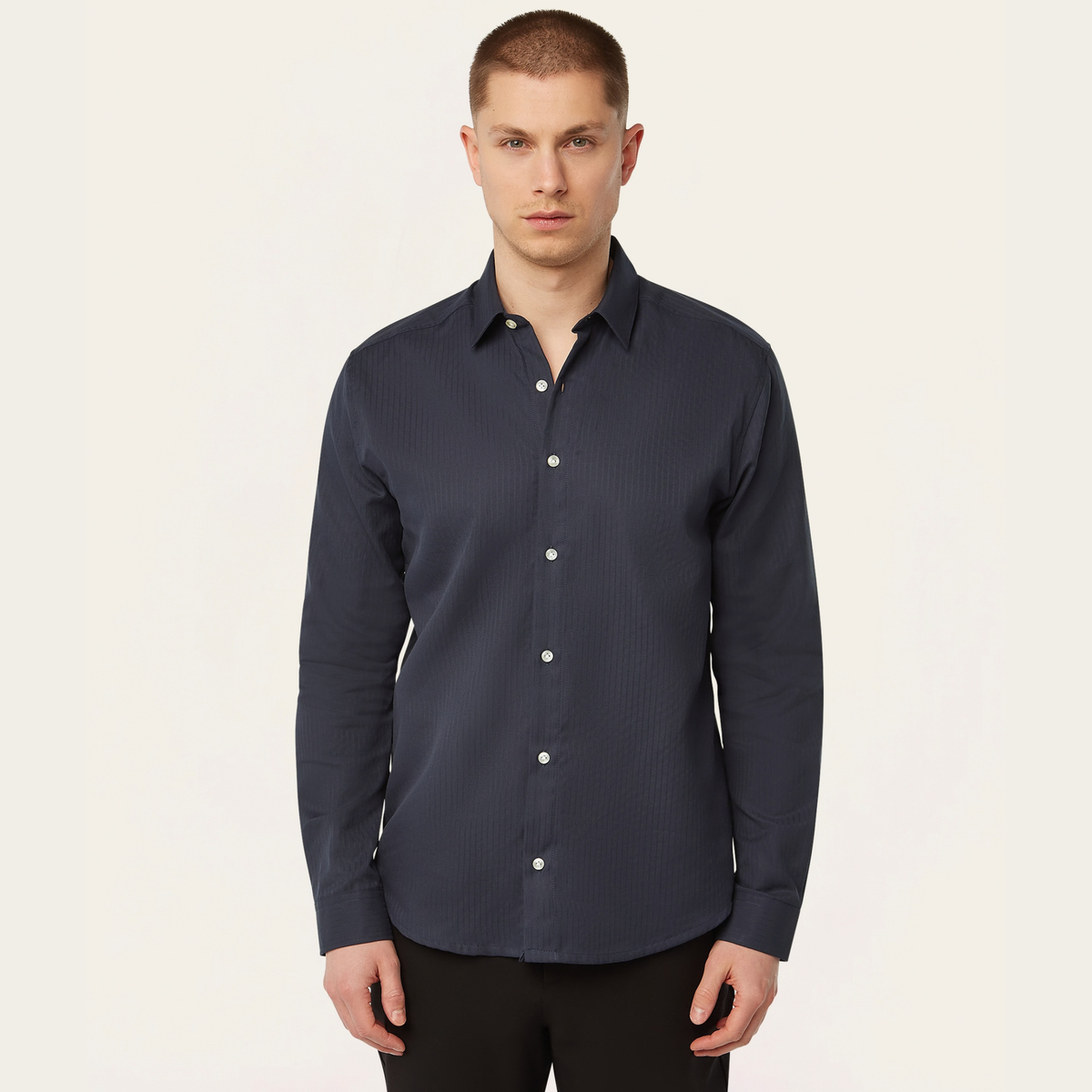 Twill Shirt Dark Navy