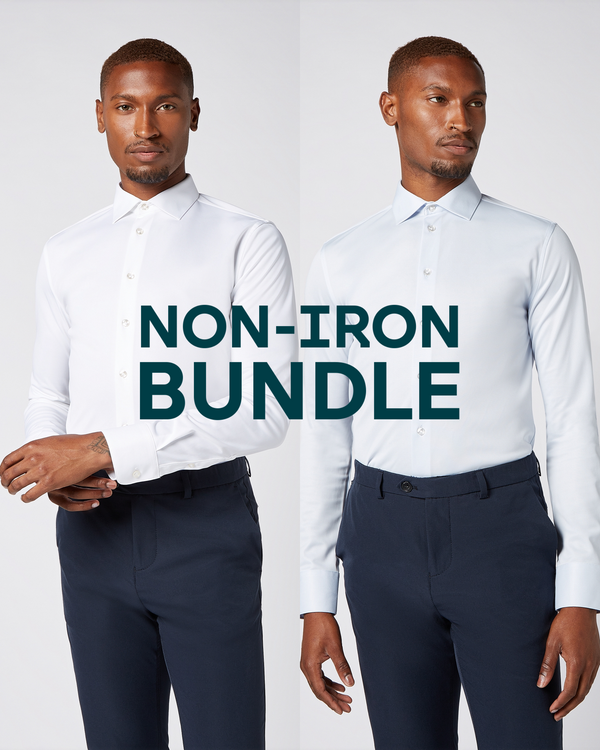 Non-iron stretch shirt 2-pack bundle