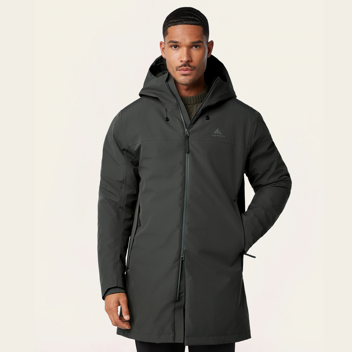 LABFRESH CORTAZU Parka Dark Grey
