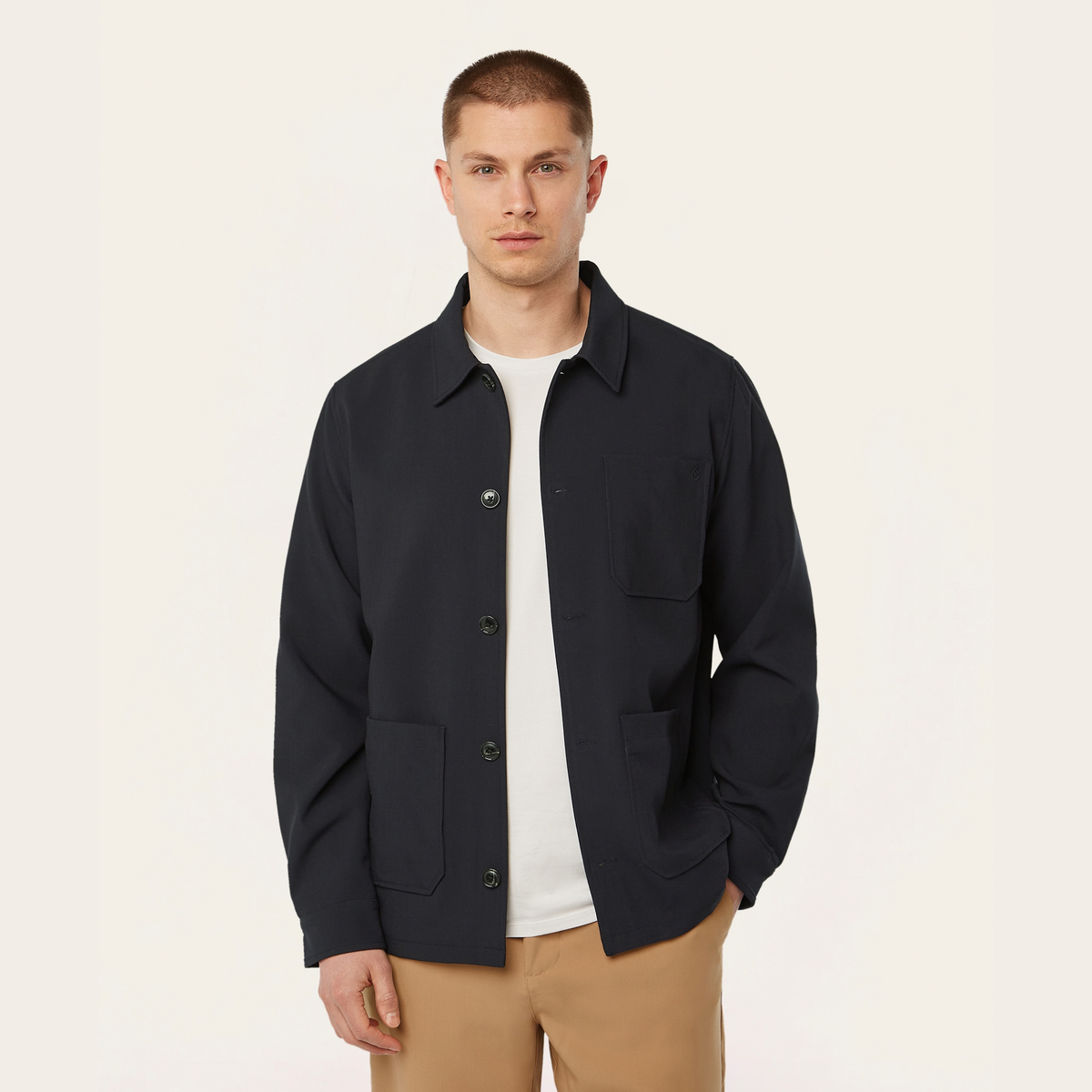 Shirt Jacket Navy