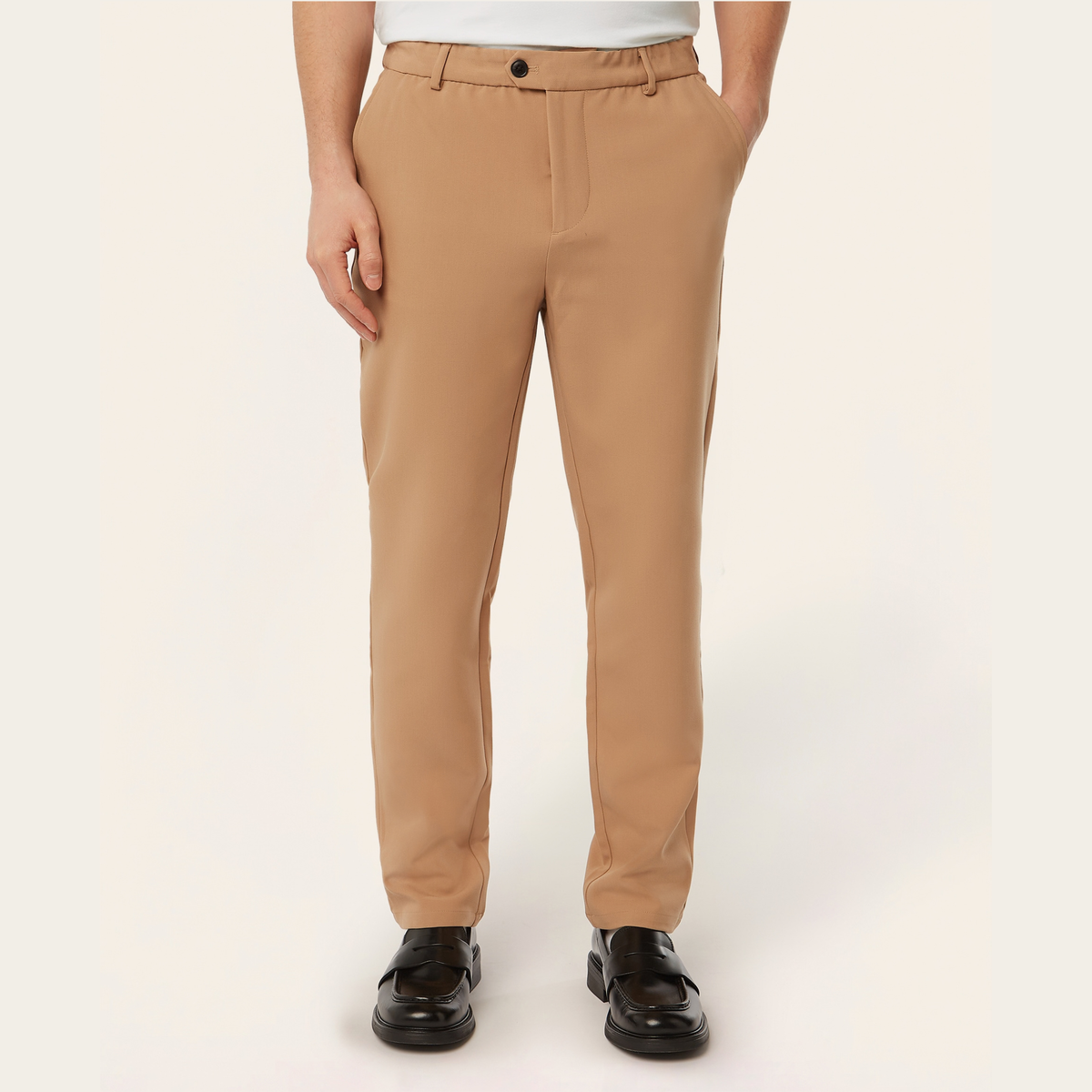 Regular Classic Pants Light Camel