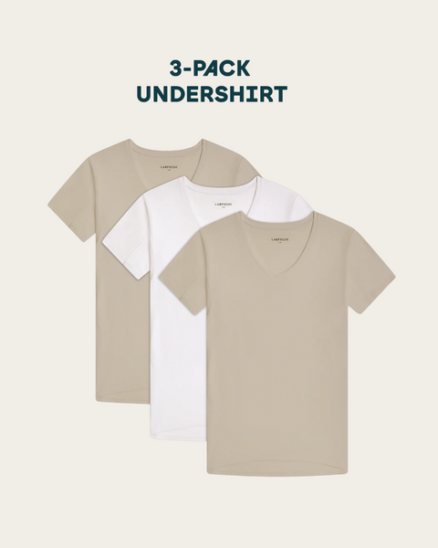 Sweat-proof Undershirt 3-pack | LABFRESH