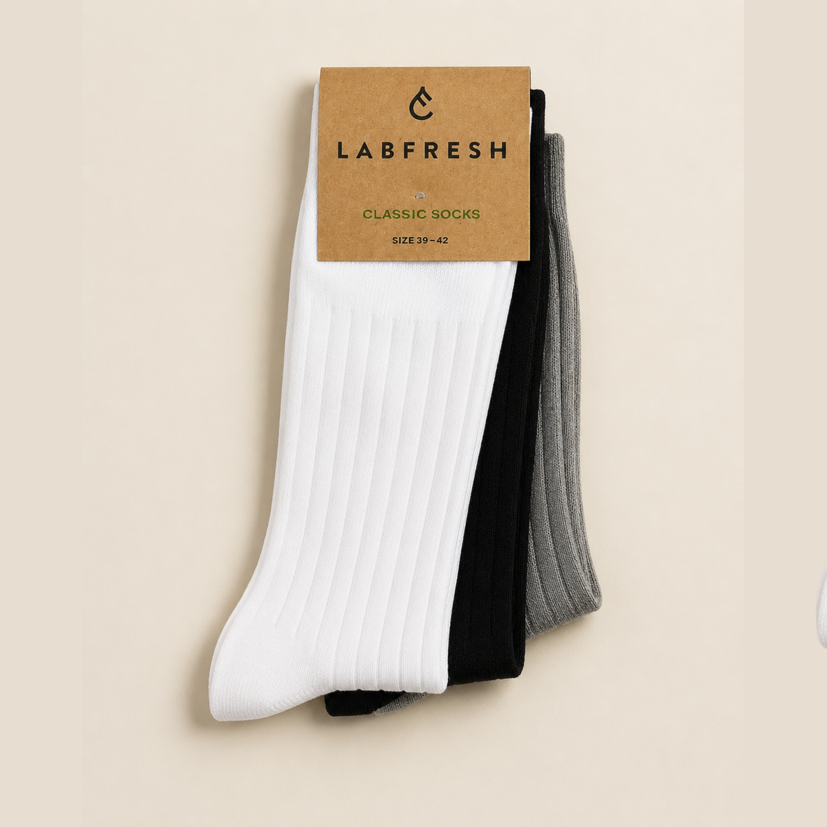 3-pack Classic odour-free socks Mixed