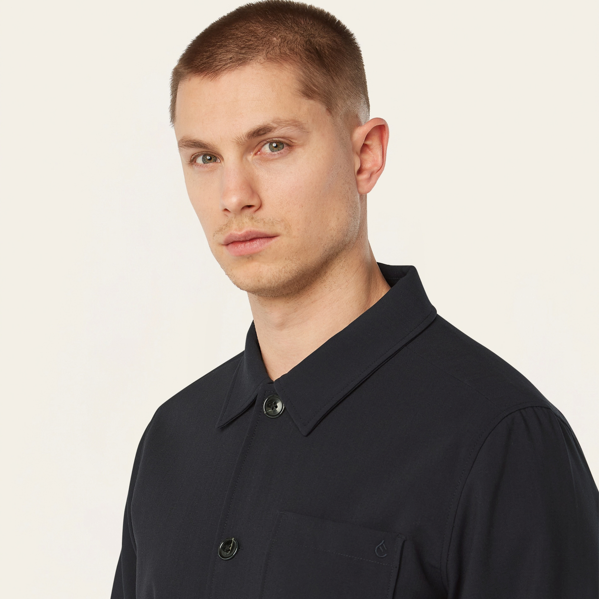 Shirt Jacket Navy