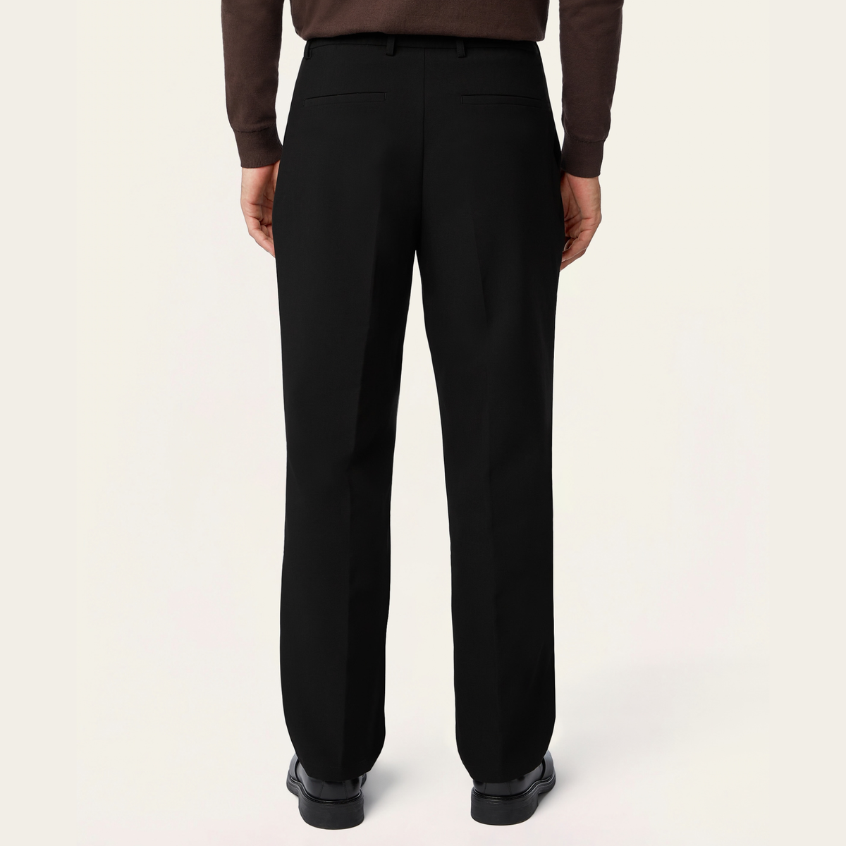 Straight Classic Pants Black