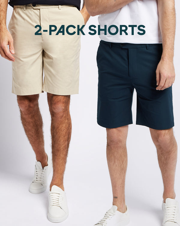 Performance shorts 2-pack bundle