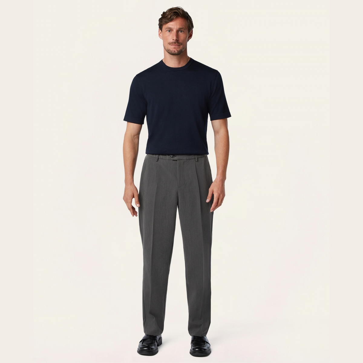 Straight Classic Pants Grey
