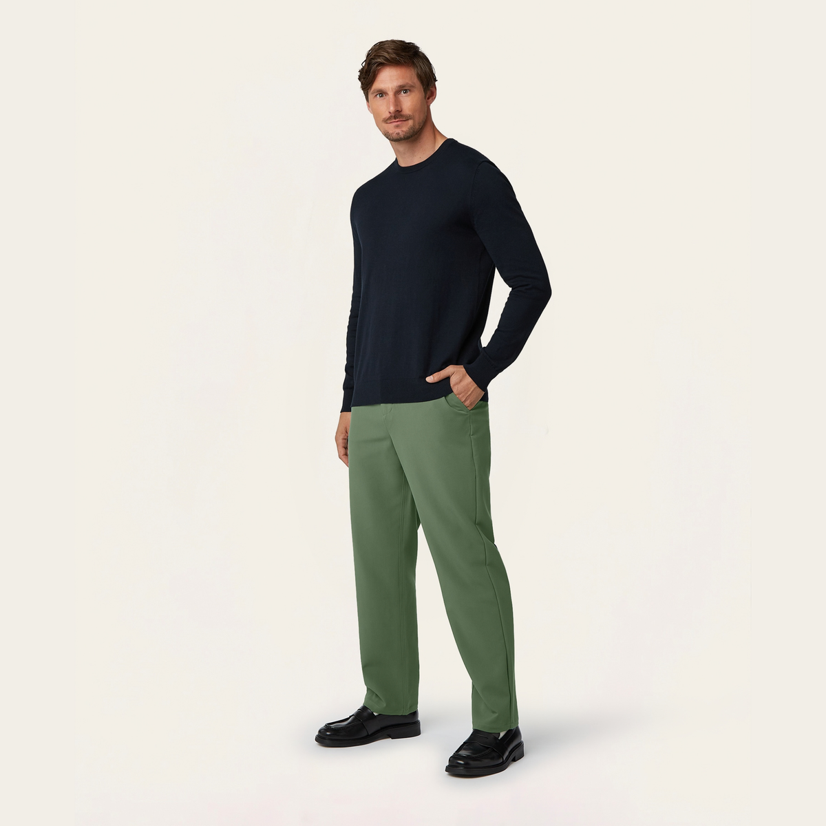 Seawool Crewneck Navy