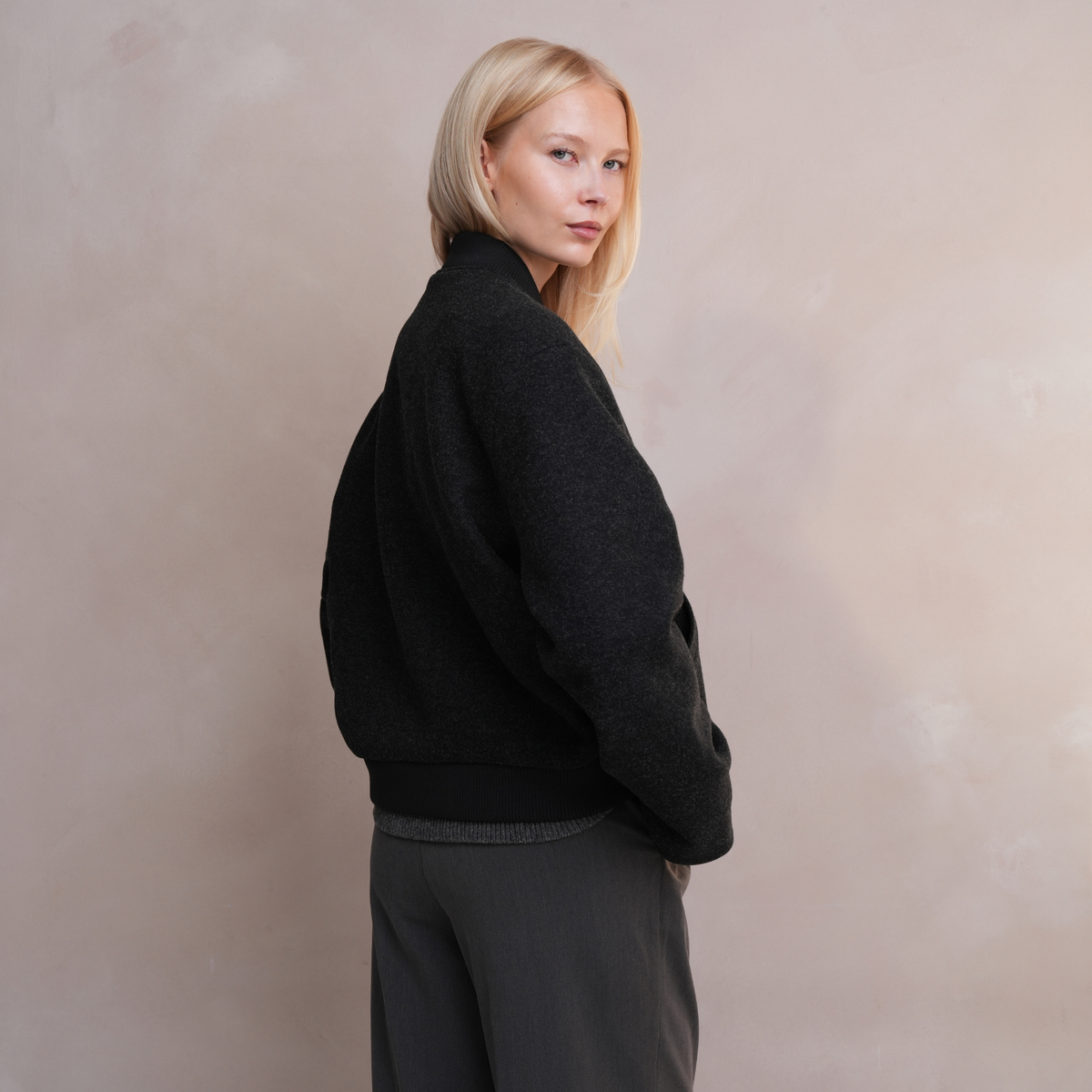 Bomber Jacket - Dark Grey