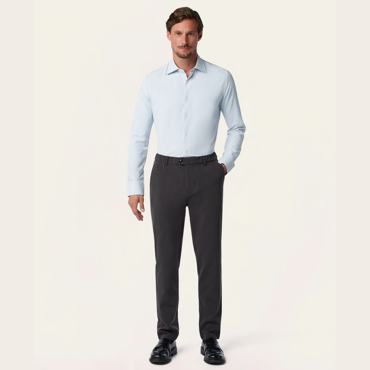 Regular Classic Pants Grey