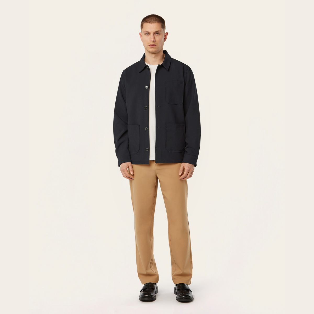Shirt Jacket Navy