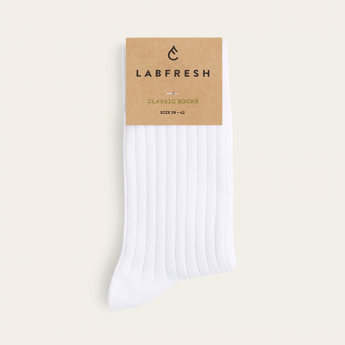 Classic odour-free socks White