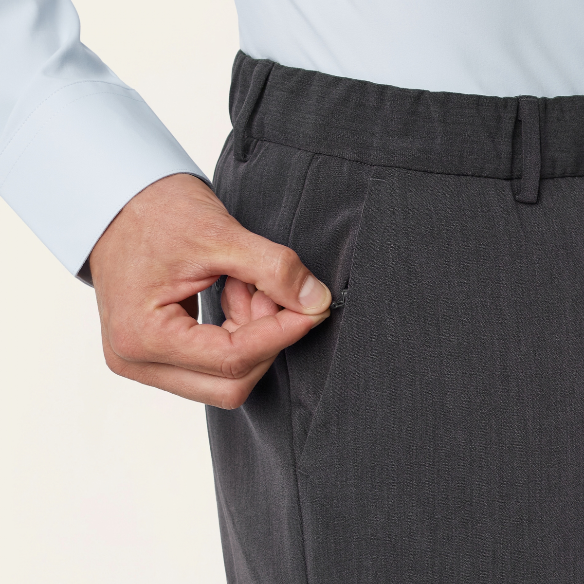 Regular Classic Pants Grey