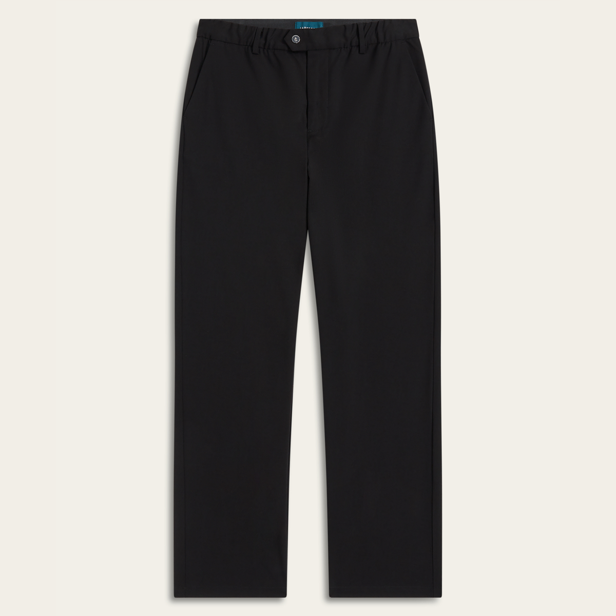 Straight Everyday Pants Black
