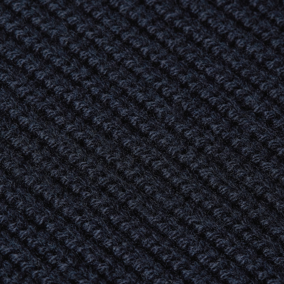 Heavy Seawool Cardigan Navy
