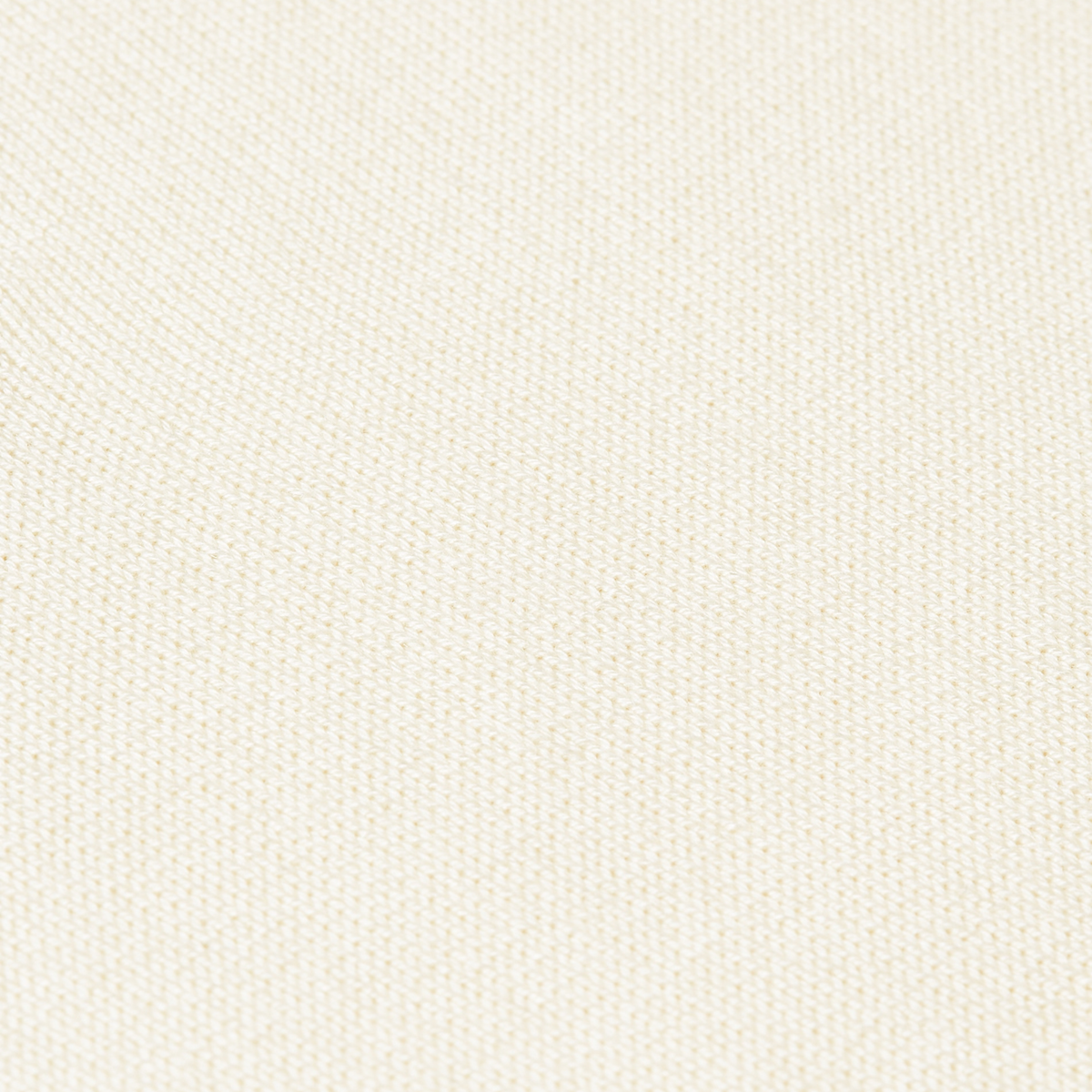 Knitted Long-sleeve Polo Off-white