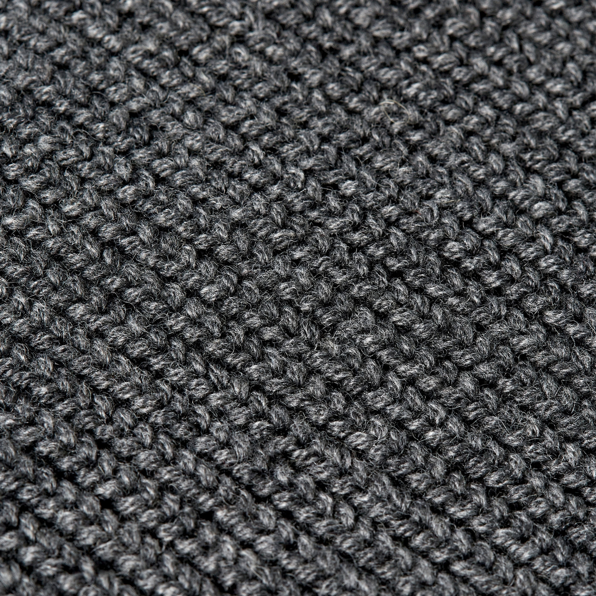 Heavy Seawool Dark grey Beanie & Scarf bundle