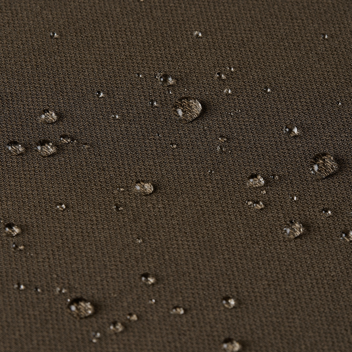 Knitted non-iron shirt Dark Brown