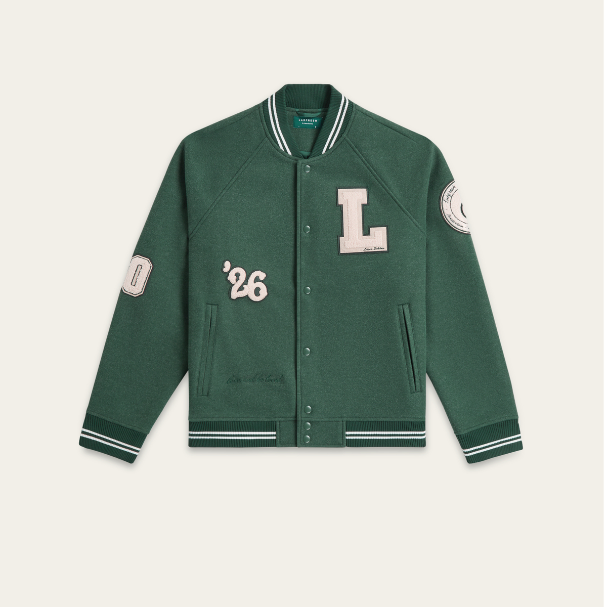 Varsity Jacket Dark Green
