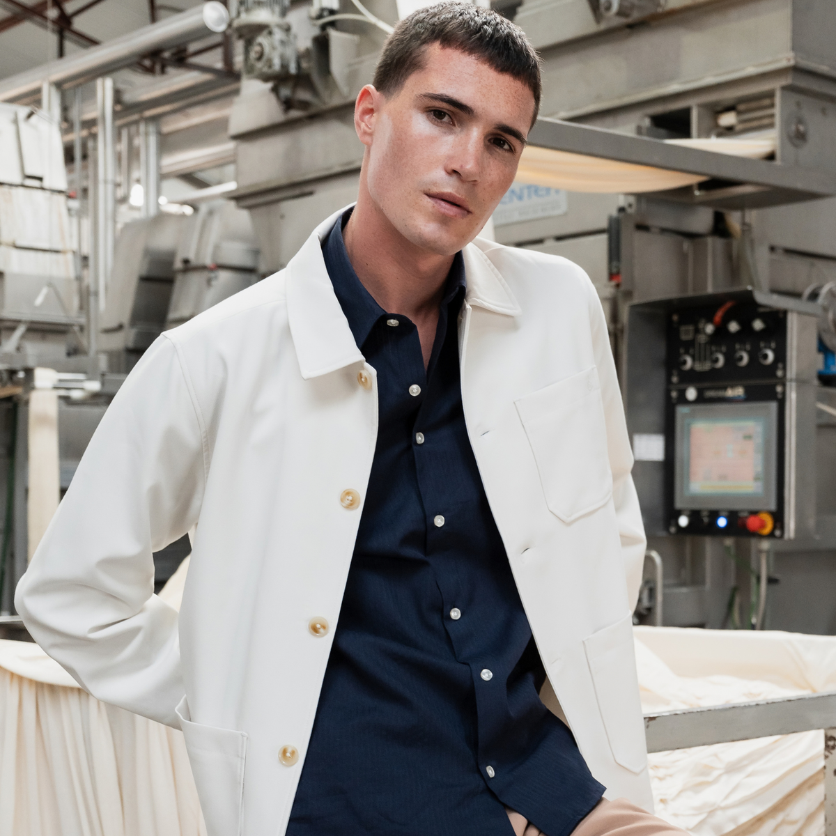 Twill Shirt Dark Navy