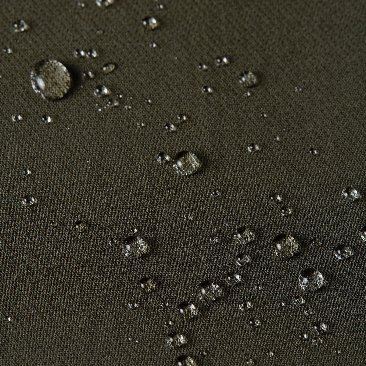 Straight pants Dark Green