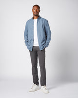 Flannel shirt Steel Blue