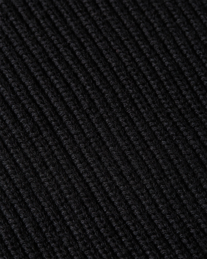 Heavy Seawool Crewneck Black