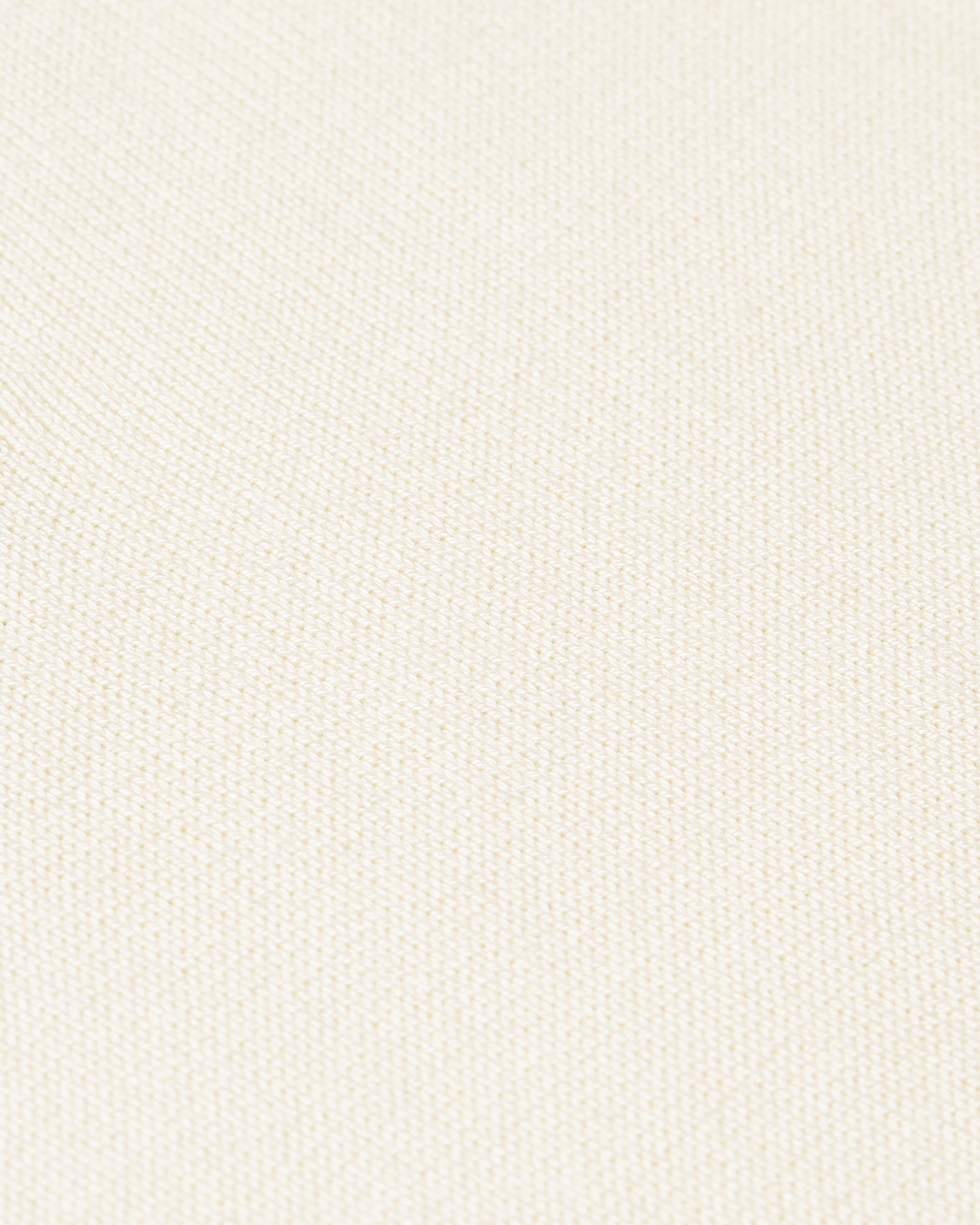 Knitted Long-sleeve Polo Off-white