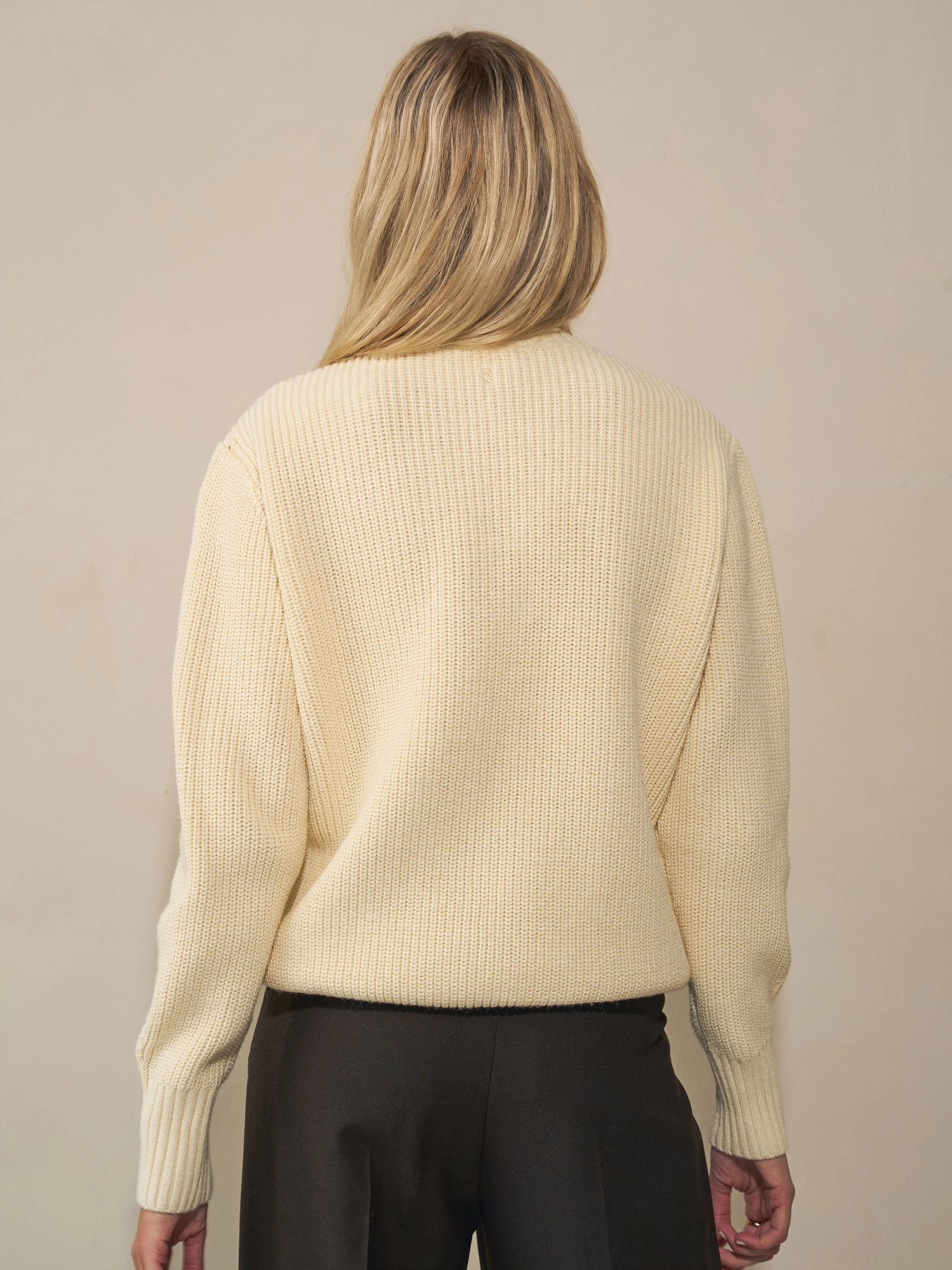 Heavy Seawool Crewneck - Off White