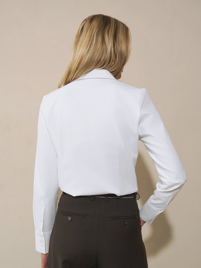 Slim fit Blouse White