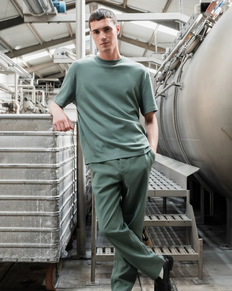 Schöne Heavy weight t-shirt Grass Green
