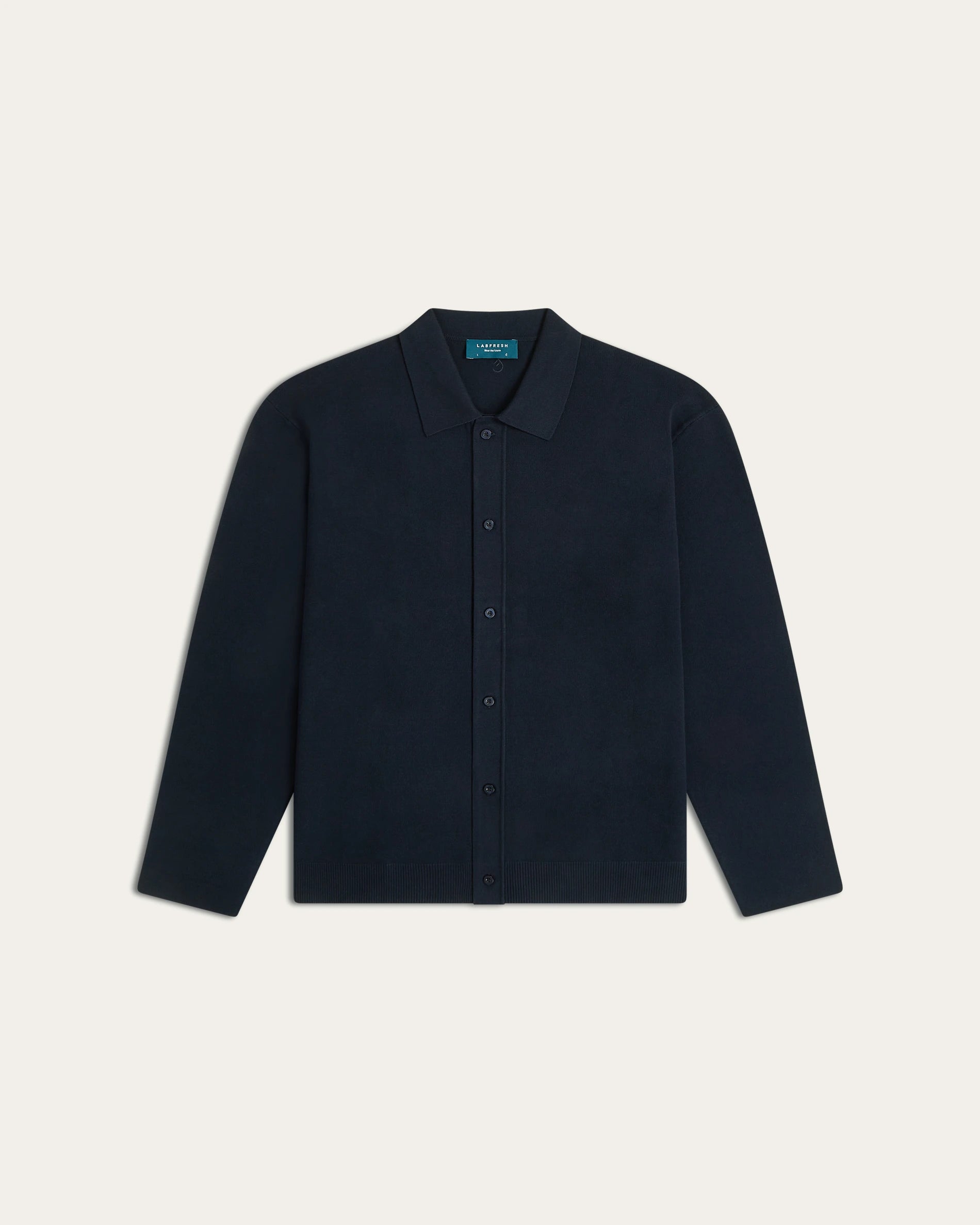 Jacquard Cardigan Navy