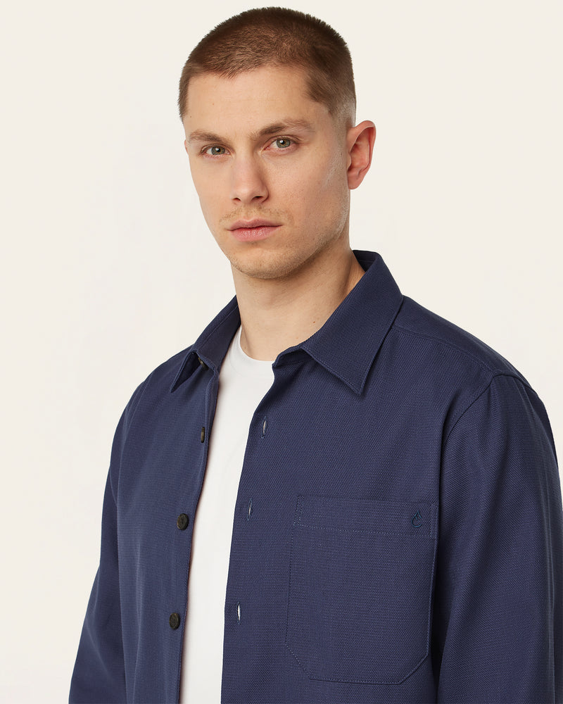 Overshirt Deep Blue