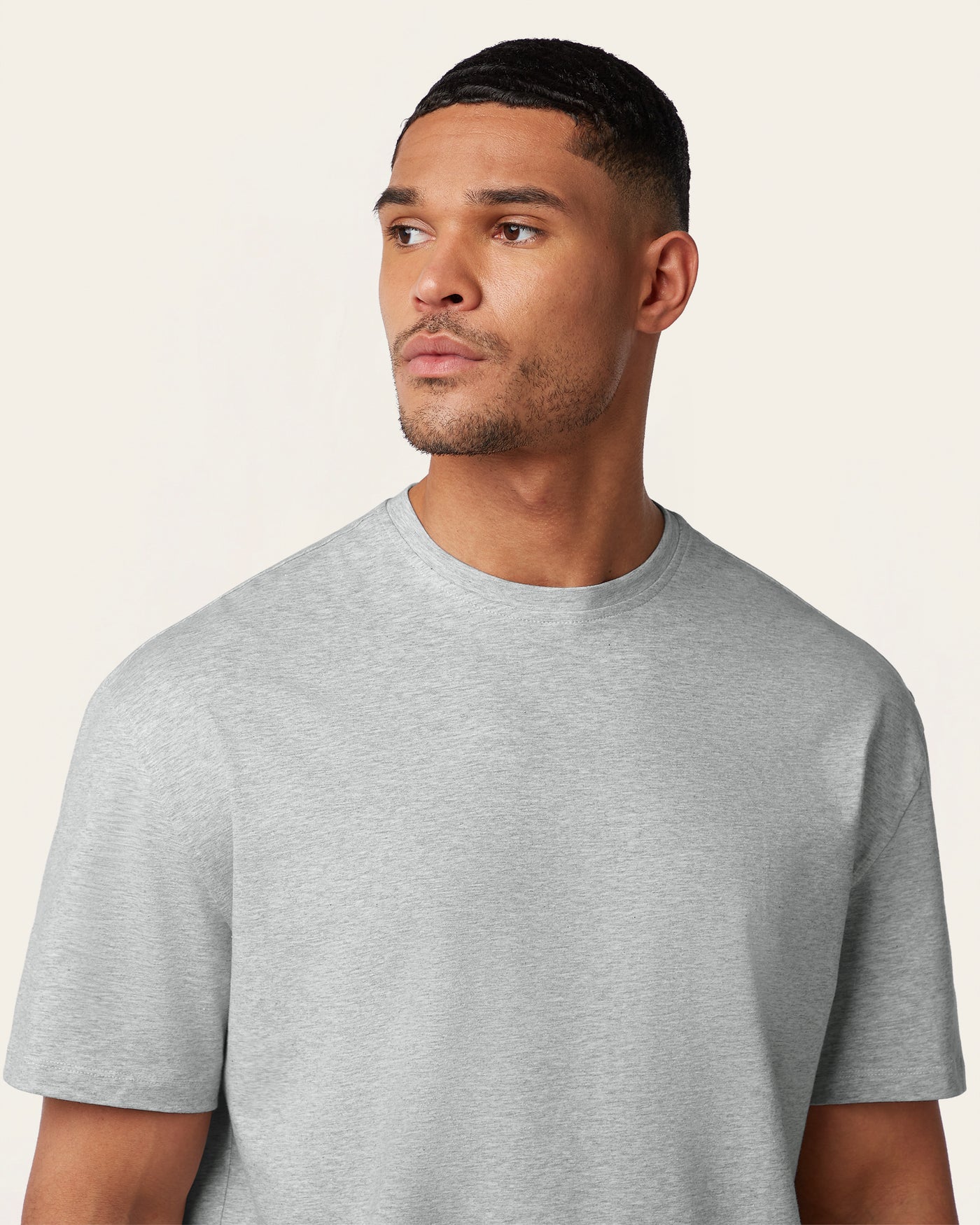 Relaxed T-shirt Light Grey