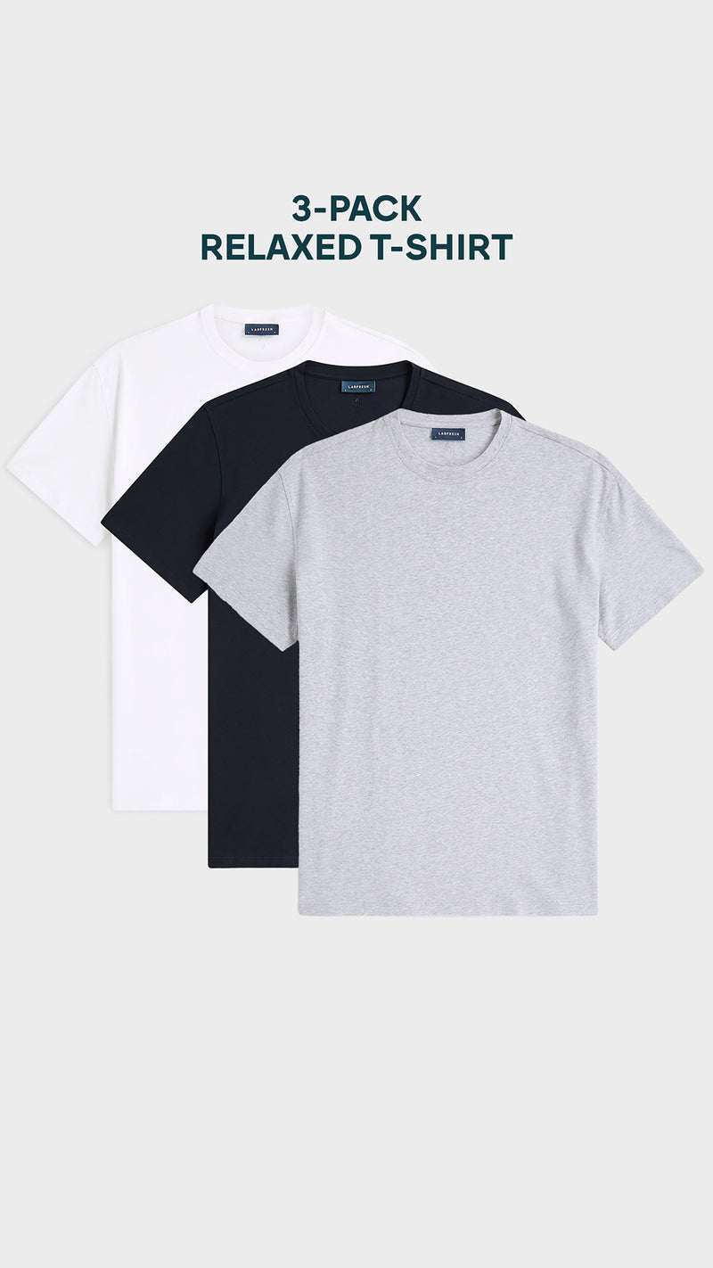 Relaxed T-shirt 3-pack bundle