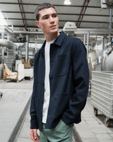 Shirt Jacket Navy