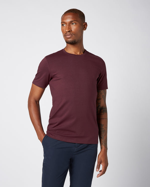 T-shirt Burgundy